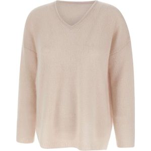 Hemisphere, Dames, Truien, Beige, Maat: M Zijde,