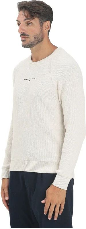 Tommy Jeans Trui  crème / navy