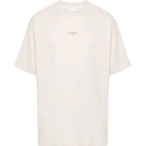 Drole de Monsieur, Heren, Tops, Beige, Maat: S Katoen,