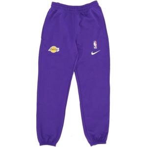 Nike, Heren, Broeken, Paars, Maat: XS Taf,