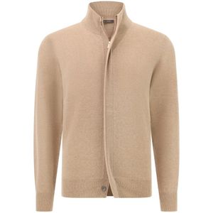 Boggi Milano, Heren, Truien, Beige, Maat: M Wol,