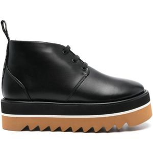 Stella McCartney, Dames, Schoenen, Zwart, Maat: 39 EU Leer,
