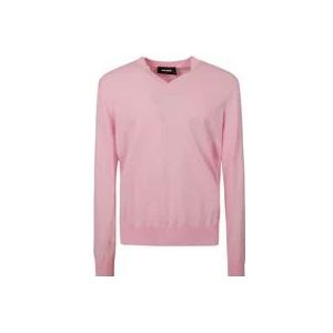 Dsquared2 Sweatshirts , Pink , Heren , Maat: S