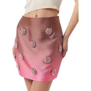 Silvian Heach, Dames, Rokken, Bruin, Maat: 2XS Poliester,