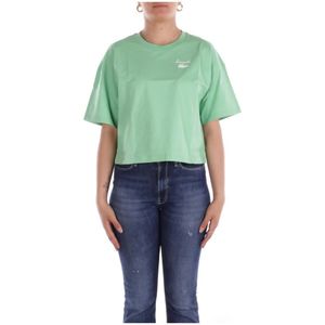 Lacoste, Dames, Tops, Groen, Maat: 3XS Katoen,