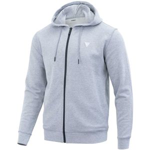 Guess, Heren, Sweatshirts & Hoodies, Grijs, Maat: M Katoen,