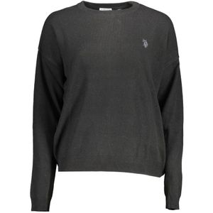 U.s. Polo Assn., Dames, Truien, Zwart, Maat: L Wol,