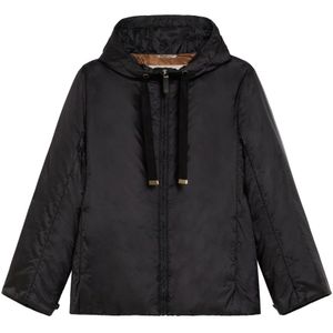 Max Mara, Dames, Jassen, Zwart, Maat: XS