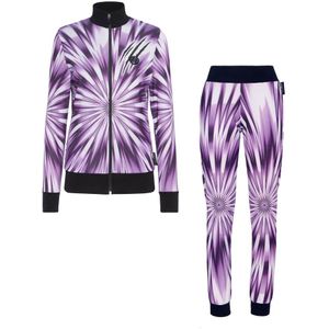 Plein Sport, Dames, Jumpsuits & Playsuits, Paars, Maat: XS Katoen,