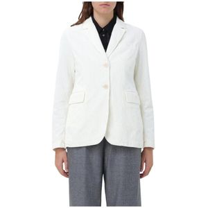 Aspesi, Dames, Jassen, Beige, Maat: M Corduroy,