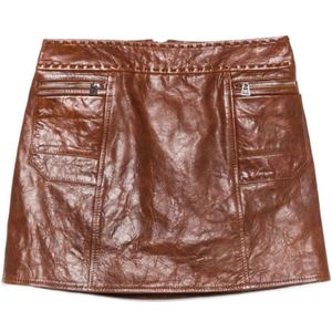 Ermanno Scervino, Dames, Rokken, Bruin, Maat: XS