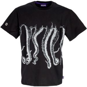 Octopus, Heren, Tops, Zwart, Maat: XL Katoen,