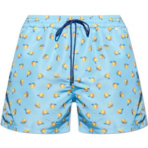 Paul Smith, Heren, Badkleding, Blauw, Maat: L Poliester,