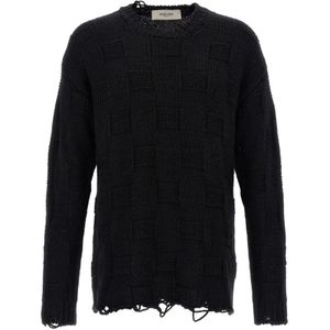 Golden Goose, Heren, Truien, Zwart, Maat: L