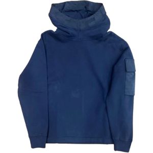 Ten C, Heren, Sweatshirts & Hoodies, Blauw, Maat: M