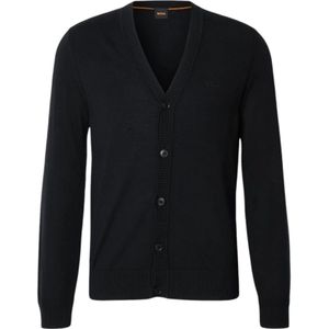 Hugo, Heren, Truien, Zwart, Maat: M Wol,