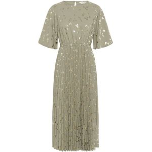 Part Two, Dames, Jurken, Groen, Maat: XL Poliester,