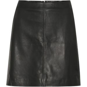 InWear, Dames, Rokken, Zwart, Maat: 2XS Leer,