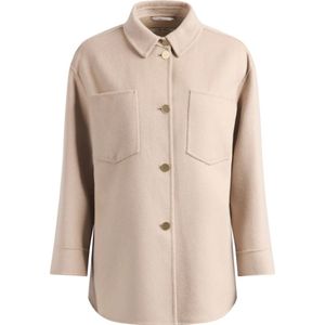 Max Mara, Dames, Jassen, Beige, Maat: M
