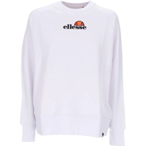 Ellesse, Dames, Sweatshirts & Hoodies, Wit, Maat: XS Katoen,