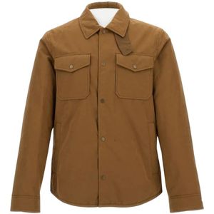 Woolrich, Heren, Jassen, Bruin, Maat: L Wol,