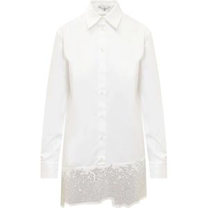 JW Anderson, Dames, Jurken, Wit, Maat: 2XS Katoen,