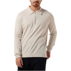 Tiger of Sweden, Heren, Tops, Beige, Maat: 2XL Katoen,