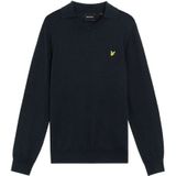 Lyle & Scott Trui  navy / geel