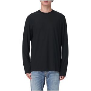 Zanone, Heren, Tops, Zwart, Maat: 3XL Katoen,