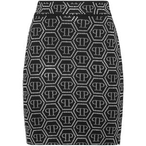 Philipp Plein, Dames, Rokken, Zwart, Maat: M