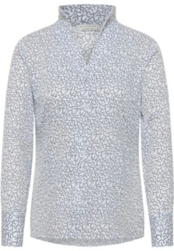 Eterna, Dames, Blouses & Shirts, Wit, Maat: M