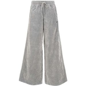 Adidas, Dames, Broeken, Grijs, Maat: S