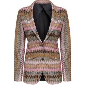 Missoni, Dames, Jassen, Veelkleurig, Maat: M