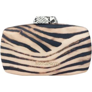 Just Cavalli, Dames, Tassen, Bruin, Maat: ONE Size Poliester,