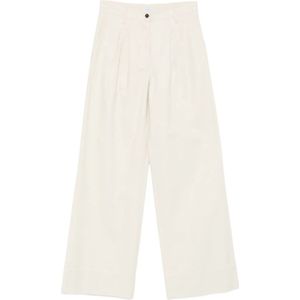 Malo, Dames, Broeken, Beige, Maat: XS