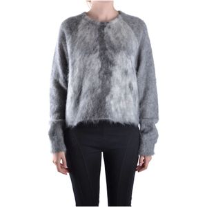 Alexander Wang, Dames, Blouses & Shirts, Grijs, Maat: L