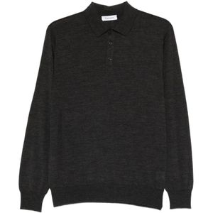 Kangra, Heren, Tops, Zwart, Maat: 2XL Wol,