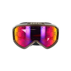 Gucci Ski- en Snowboardmasker Zonnebril Gg1210S 003 , Green , unisex , Maat: ONE Size