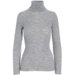 Bitte Kai Rand, Dames, Truien, Grijs, Maat: L Wol,