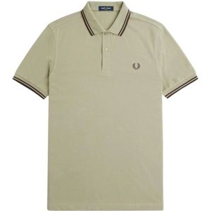 Fred Perry, Heren, Tops, Grijs, Maat: XL Katoen,
