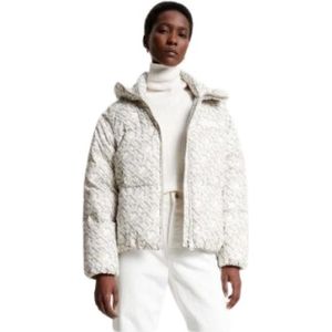 Tommy Hilfiger, Dames, Jassen, Beige, Maat: L Poliester,