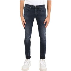 Dondup, Heren, Jeans, Blauw, Maat: W34 Katoen,