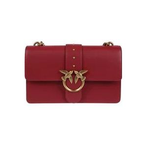Pinko Shoulder Bags , Red , Dames , Maat: ONE Size
