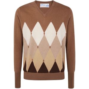 Ballantyne, Heren, Truien, Bruin, Maat: XL