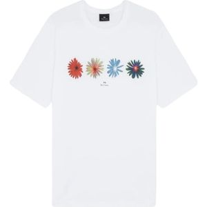 PS By Paul Smith, Heren, Tops, Wit, Maat: S Katoen,