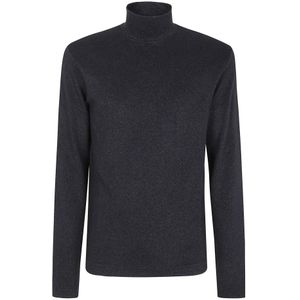 Emporio Armani, Heren, Truien, Zwart, Maat: L