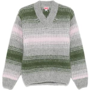 Kenzo, Heren, Truien, Veelkleurig, Maat: L Wol,