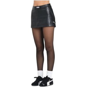 Puma - Future.puma.archive - Rok - Zwart - Korte Rok - Polyester