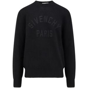 Givenchy, Heren, Truien, Zwart, Maat: XL Katoen,