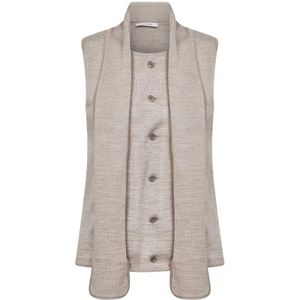 Lemaire, Dames, Jassen, Bruin, Maat: XS Wol,